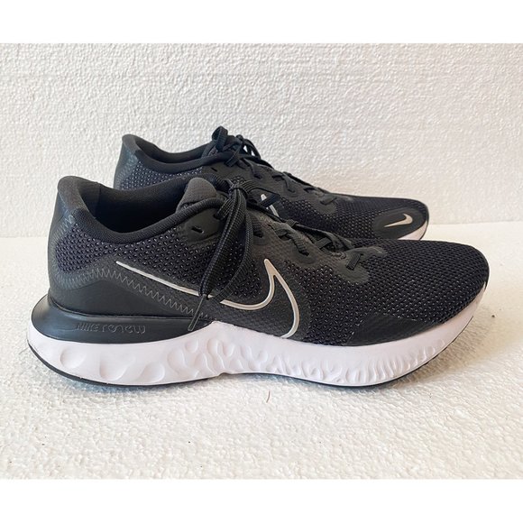 Men's Nike Renew Run, Size 12 US, Black and White - Picture 4 of 12